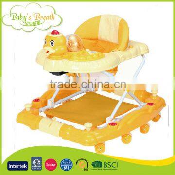 BW-48 Old Style Childrens Baby Walker 4 in 1 Car Shape with Duck Face Toy