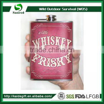 Hot-Selling Low Price Outdoor Whiskey Flask