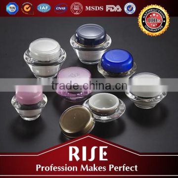 cosmetic plastic cream jars