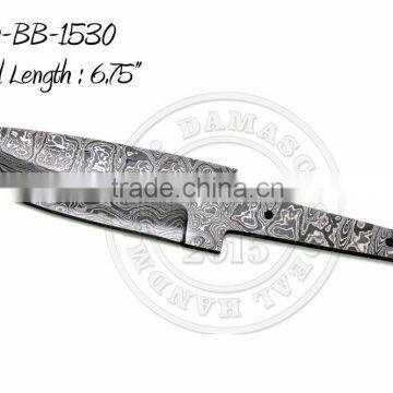 Damascus Steel Knife Blade Blank DD-BB-1530