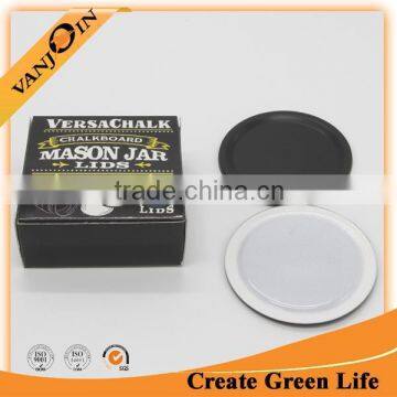 70mm Black Writing Lids For Mason Jar Cheap Price photo-4