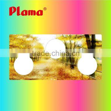 Gas stove cooktop tempered glass top for gas stove