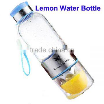 High Quality 500ml Fruit Infuser Water Bottle, Lemon Water Bottle