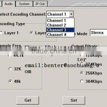 Mpeg 1 Aes/ebu Audio Encoder (4AES/EBU In,ASI+IP Out) photo-2