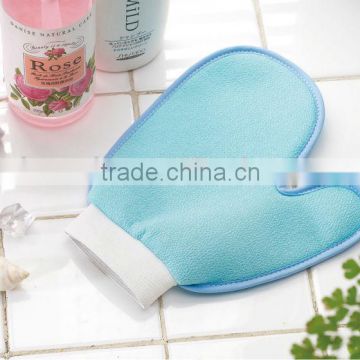 wholesale high grade thumb bath glove scrub,exfoliating gloves bath mitt wholesale