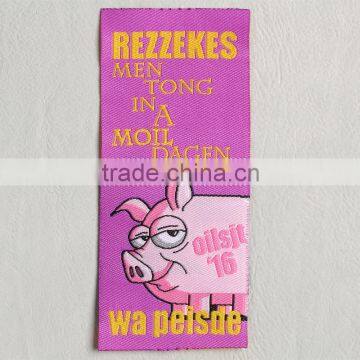 Cute Pig Fabric Tag for Wedding Blanket photo-2