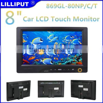 869GL-80NP/C/T 8 inch Touch Screen Monitor With HDMI DVI VGA Input