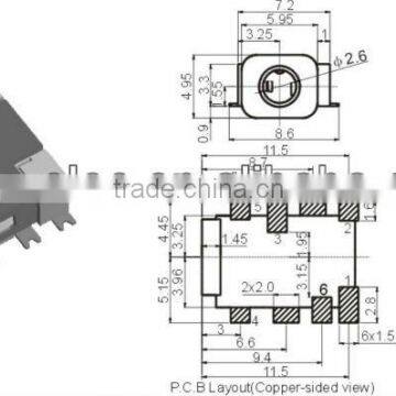 2.5 Ear Phone Jack