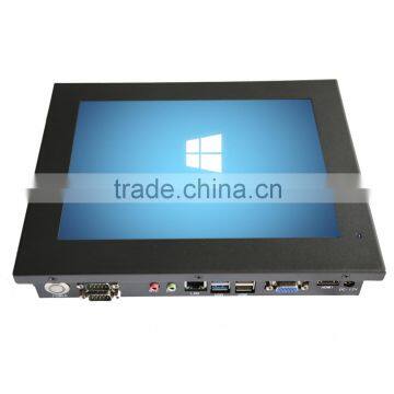 9.7 inch fanless 4 RS232 1 RS485 rugged touch screen pc