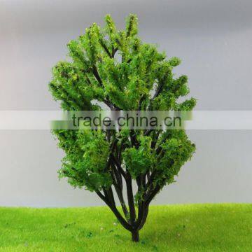 Scale plastic model tree, architecture model tree, miniature scale trees, building model tree for HO scale,MT-37