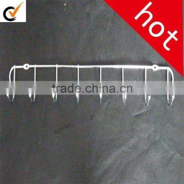 metal wire clothes hook/pegboard hook, wall hook(factory price)