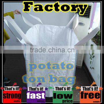 China Shandong high quality mesh ventilated breathable FIBC big bag for potato