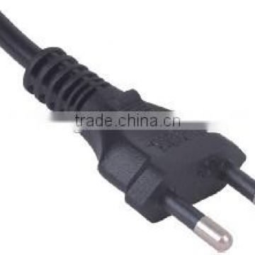 Uruguay 2 pin electrical extension power cord computer cable