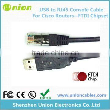 USB to Serial RJ45 Console / Rollover Cable