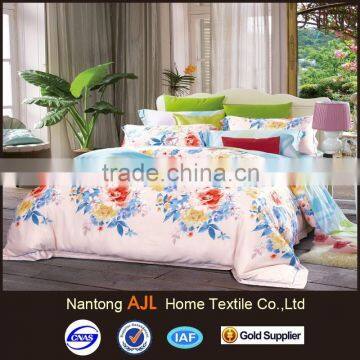 100% Tencel Beautiful Bed Sheet Sets Reactive Printed