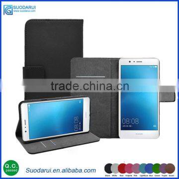 Book Stand Wallet Leather Flip Cases For Huawei G9 Lite Cover