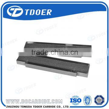 tungsten carbide wear liners for machining copper,aluminum and non-ferrors metal plate