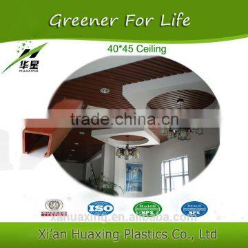 Environmentally Friendly Building Materials WPC led insulated Ceiling tiles