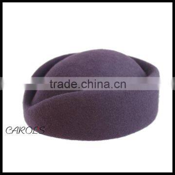 female hat of the stewardess made in wool fez hat