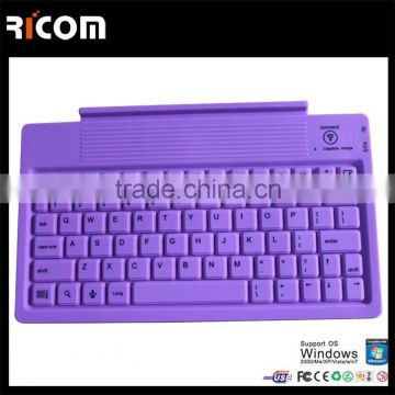 Flexible Bluetooth silicone soft keyboard for laptop and tablet pc---SKB-211B--Shenzhen Ricom