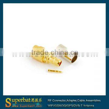 SMA Crimp Plug Connector For LMR195 sma pcb mount jack