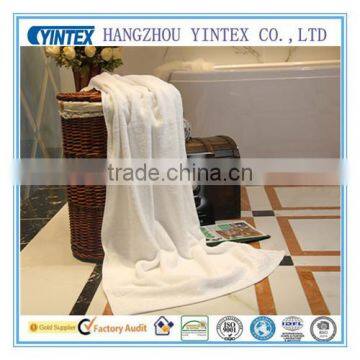 Wholesale 100% Cotton Material Terry Coloured Solid Bath Towel