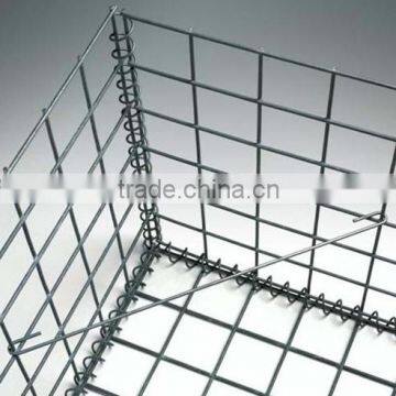 Rock basket wire mesh gabions
