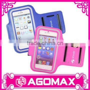 Free samples multi-use reusable trendy sport arm bag for iPhone