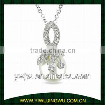 2016 fashion pearl pendant necklace