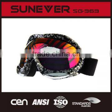 customized logo safety snowboard eyewear