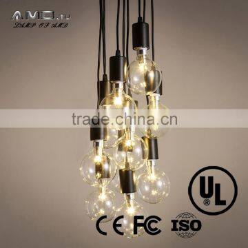 fashional modern chandeliers pendant lights edison bulbs A19 A60high ceiling pendant lighting Ceiling lamp