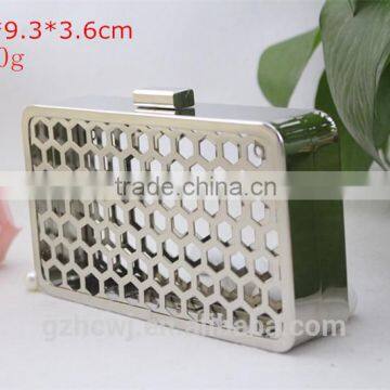 Hot Selling Metal Mesh Box Clutch Frame, Rectangle Clutch Purse Frame photo-2