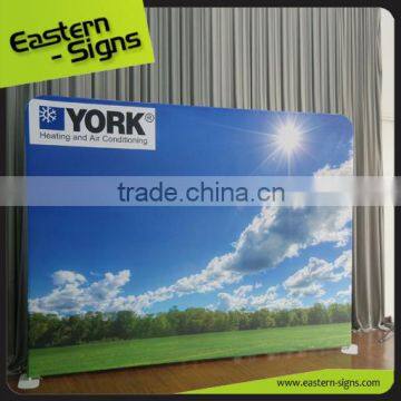 High Performance Fabric Printed Heat Transfer Printing Pop-Up Exhibition Stand
