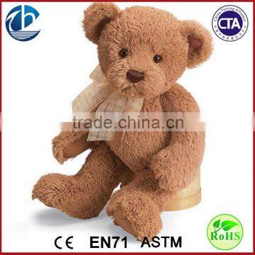 China Factory Price Valentine Brown Teddy Bear, Wholesale Plush Bear, Plush Toy Bear