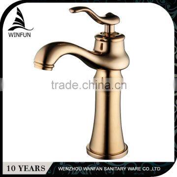 High performance New product bathroom gold/rose gold basin faucet