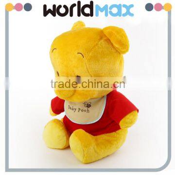 China Made Graceful Yellow Winnie Promotional Baby Plush Toy