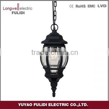 P815 Outdoor Pendant Hanging Light/plastic Outdoor Garden Lamp/post Light