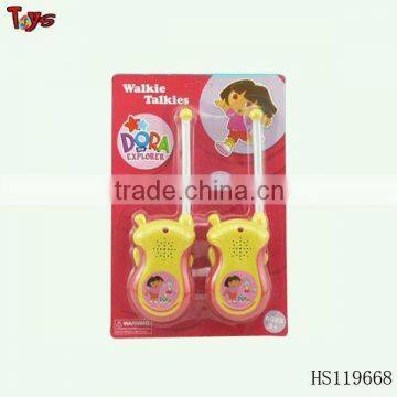 Plastic kid walkie talkie toy