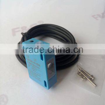 YS3 series Blue light color detection sensor with connector , three core cable