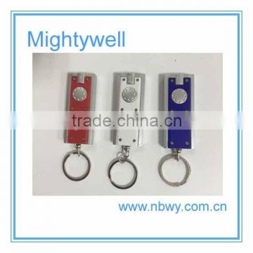 Wholesale Cheap LED light Key Chain for Business Promotion and Event