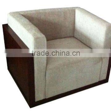 china furniture chair with fabric and wood , lounge sofa fabric square sofa square sofa YS102