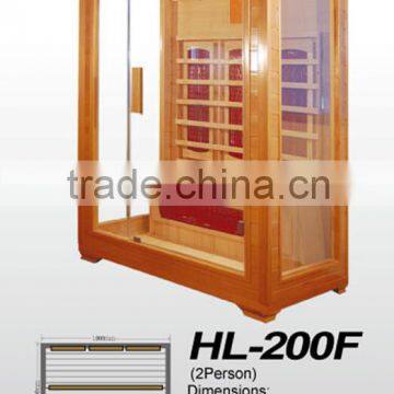 Full Glass Door Fashion Design Sauna Room Overland Infrared Sauna photo-2