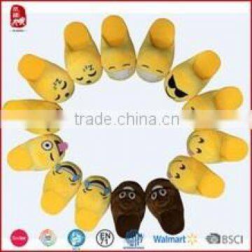 Women Gender and EVA Outsole Material Womens Girls whats app Emoji Smiley Plush Slipper