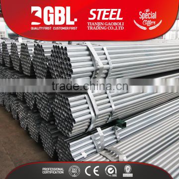 ERW carbon steel tube 3/4" gi pipe price per kg