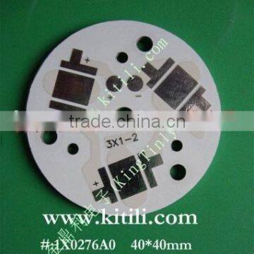 3*1W LED PCB 40mm diameter