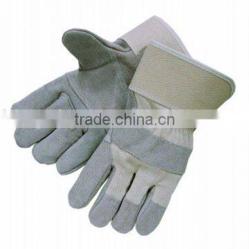 heavy duty leather safety glove