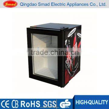 Glass Single Door Beverage Cooler Cooling Unit Exhibitor photo-6