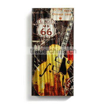 MDF Aluminum Colorful City Wall Art photo-6