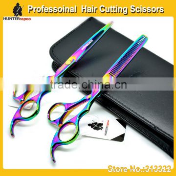 Professional Hair Shears Kit razor cutting scissor thinning shears for barber