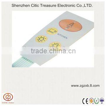 Textured membrane Keypad for medical application